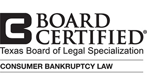 Board Certified Texas Board Of Legal Specialization | Consumer Bankruptcy Law